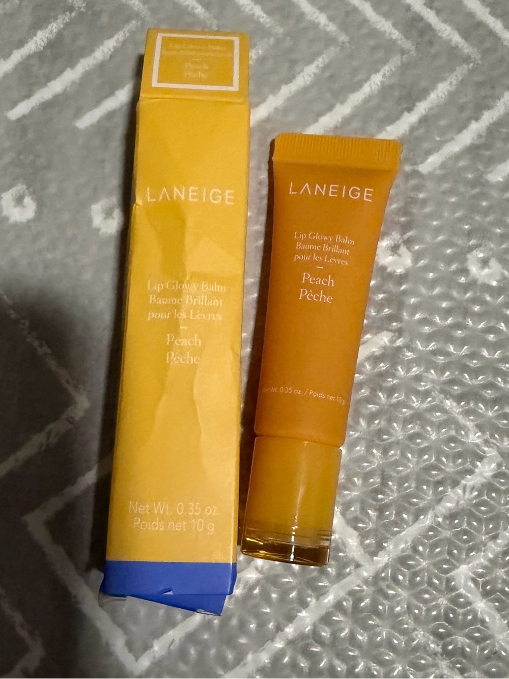 Laneige lip balm peach